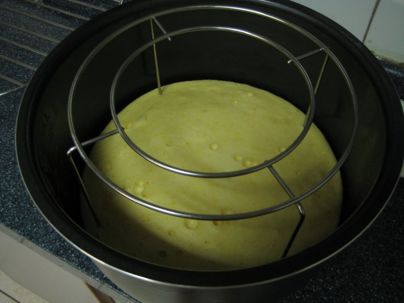 Steps for Making Pumpkin Cake - Electric Pressure Cooker Version