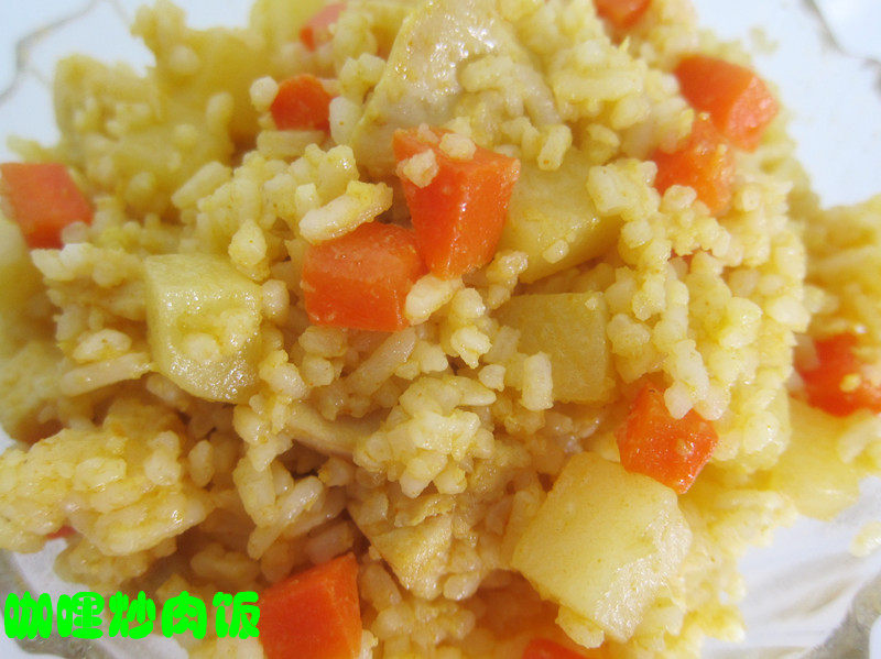 Turn Waste into Treasure: Curry Fried Rice with Meat