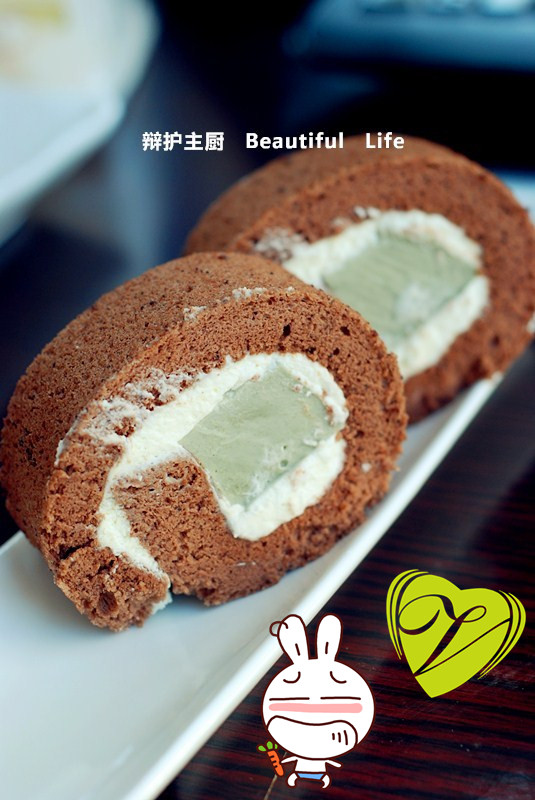 Step-by-Step Instructions for Making Matcha Milk Pudding Cocoa Roll - A Taste of Deep Autumn Romance