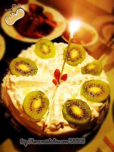 First Cake of the New Year---Cream Chiffon Cake