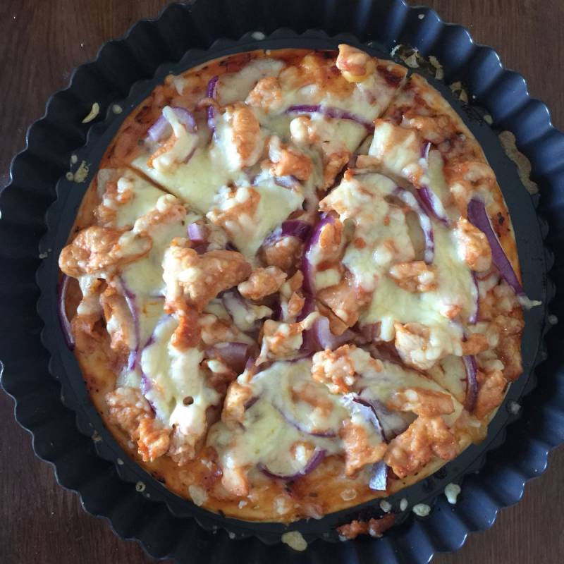 Steps to make Orleans Grilled Chicken Pizza