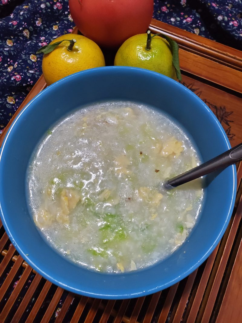 Fengjiang Egg Congee