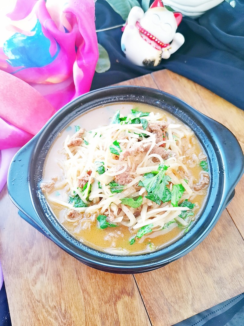 Stir-Fried Beef with Radish