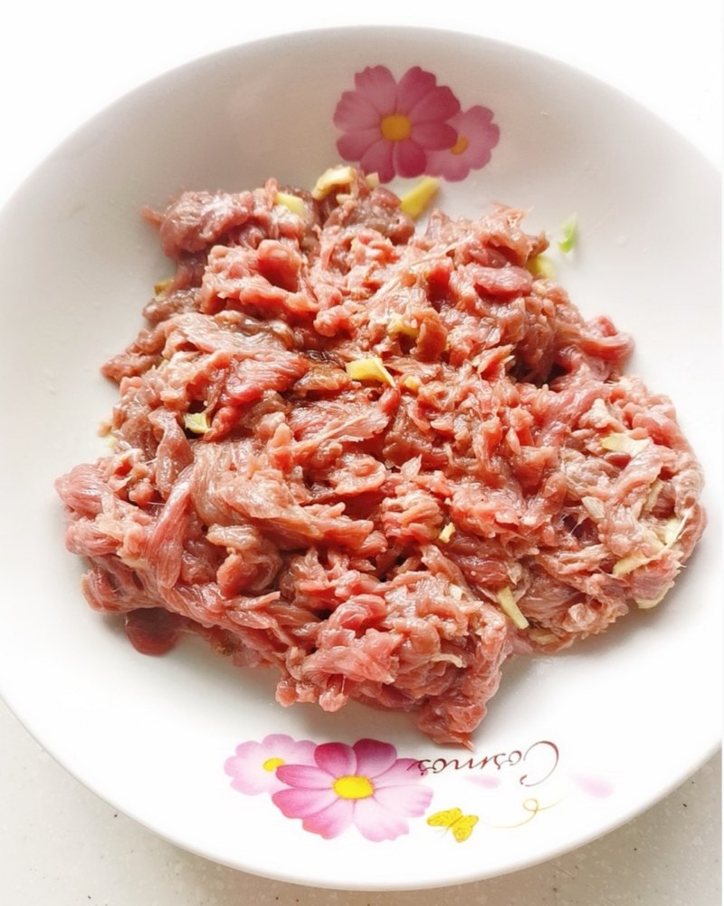 Steps for Stir-Fried Beef with Radish