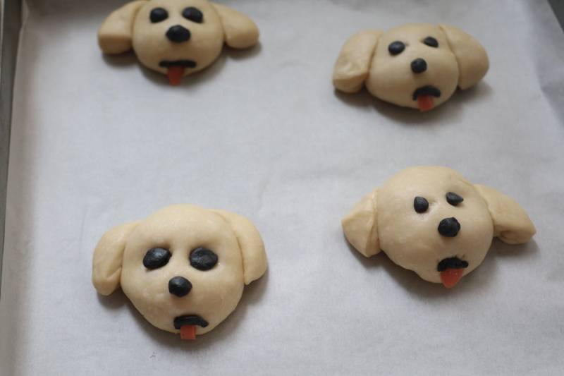 Wangwang Pork Floss Bread Making Steps