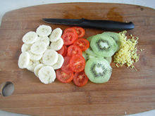 Mixed Fruit Pizza - Baking Fun with Freedom Cooking Steps