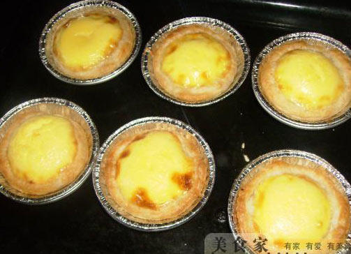 Steps to Make Crispy Egg Tart