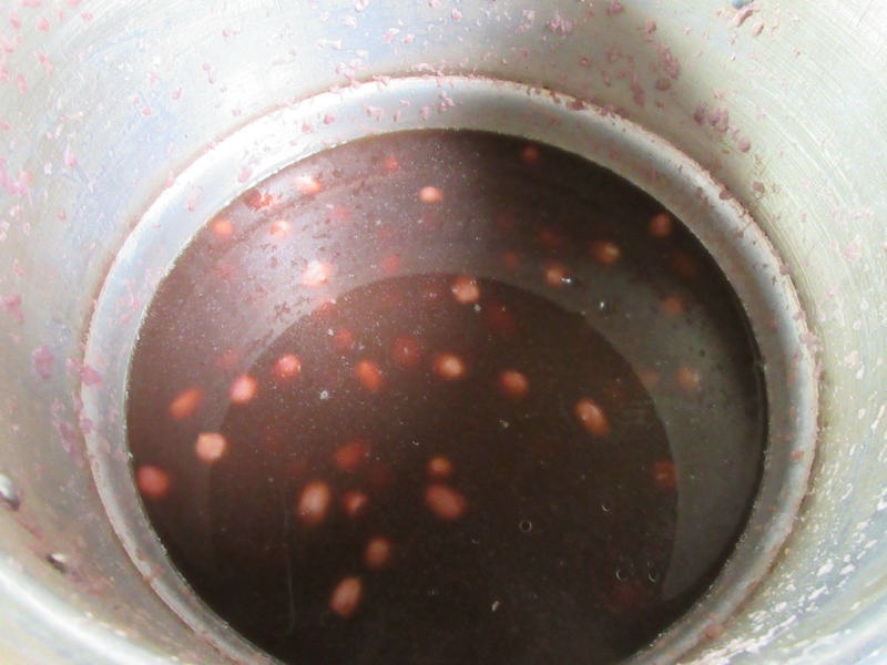 Steps for Making Three Red Soup