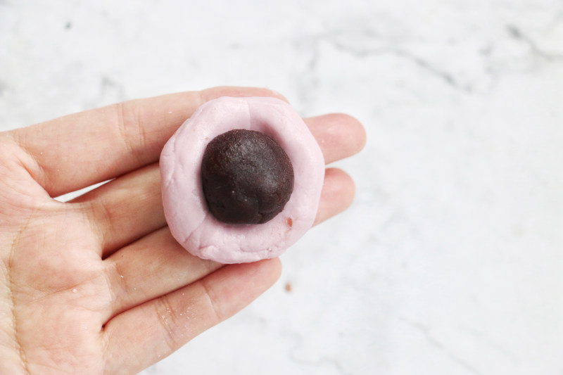 Steps for Making Purple Sweet Potato Glutinous Rice Cake