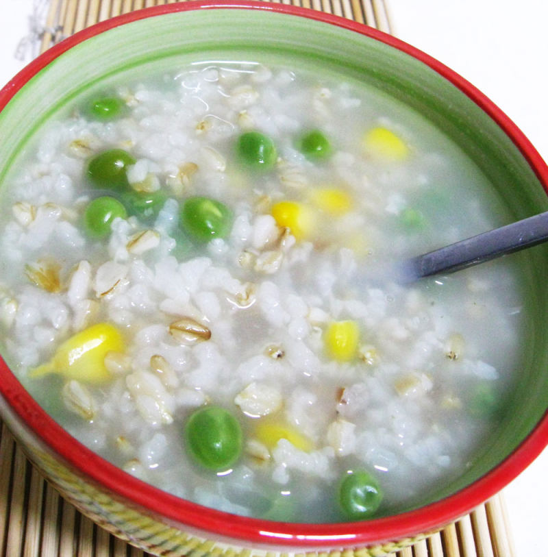 Pea and Oatmeal Porridge