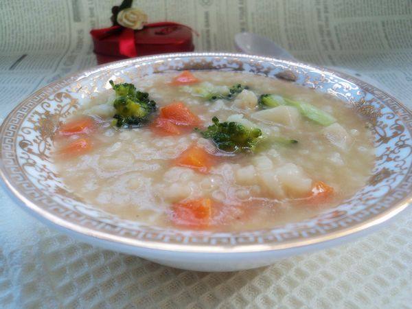 Strengthen Your Kidneys, Bones, Lungs, and Stomach with Broccoli and Yam Porridge