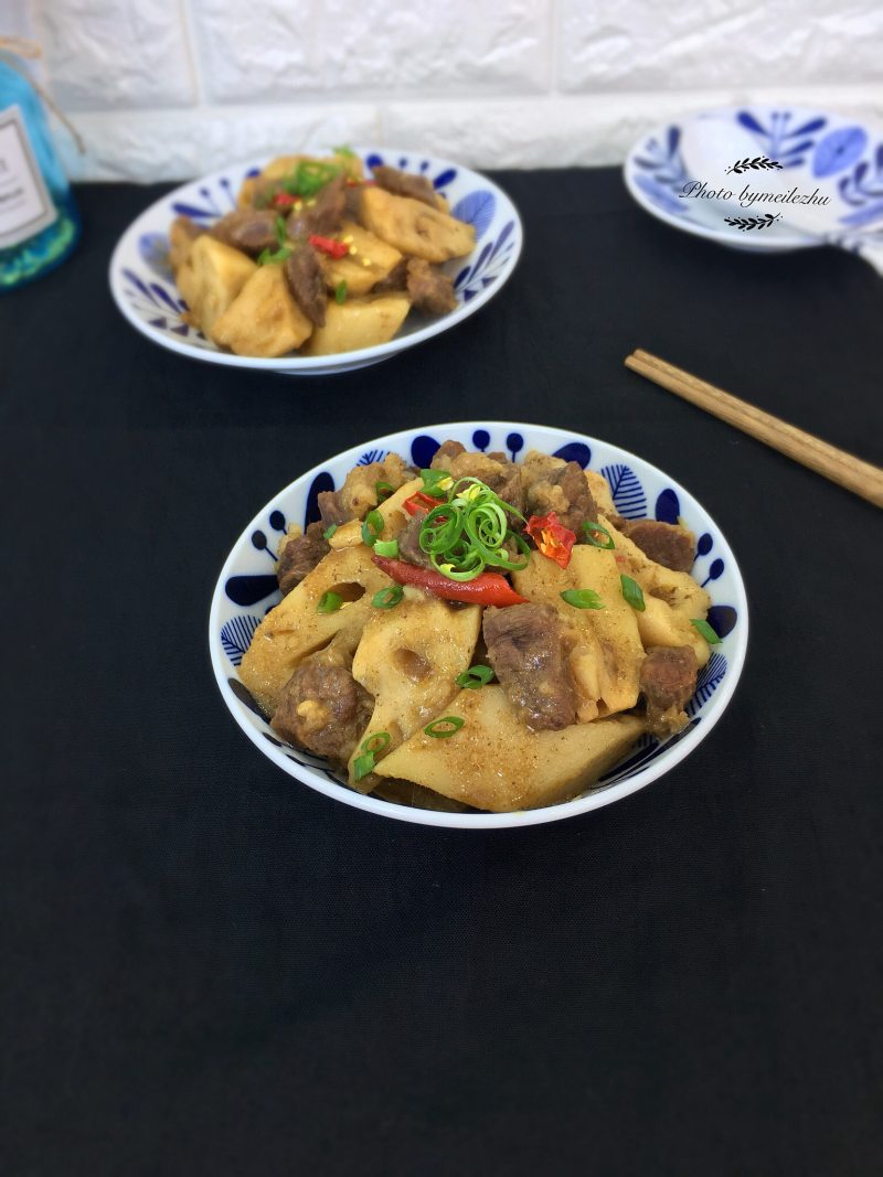 Steps for Cooking Lotus Root in Soy Sauce