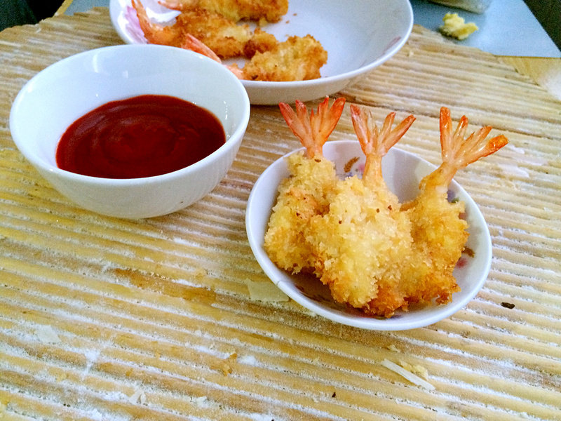 Cheese Cherry Blossom Fried Shrimp Stick (Japanese) Cooking Steps