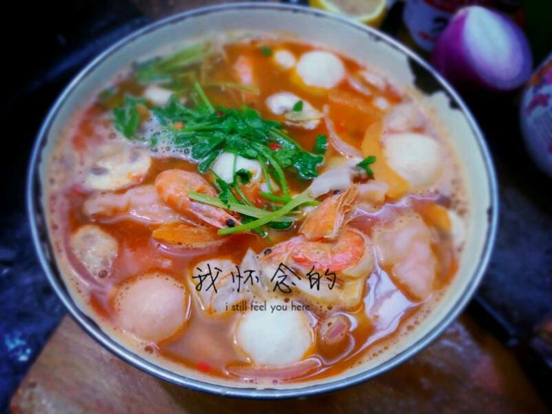 Tom Yum Soup Cooking Steps