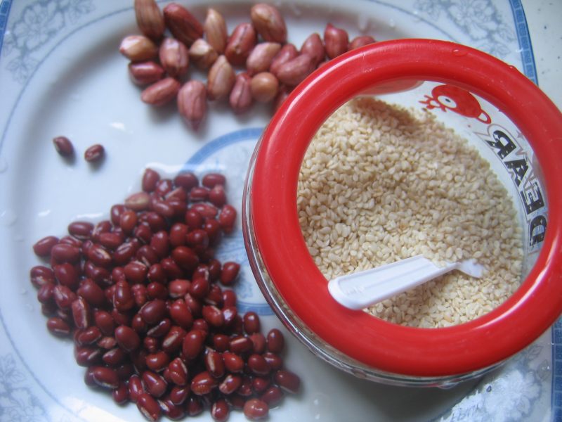 Steps for Making Red Bean Milk