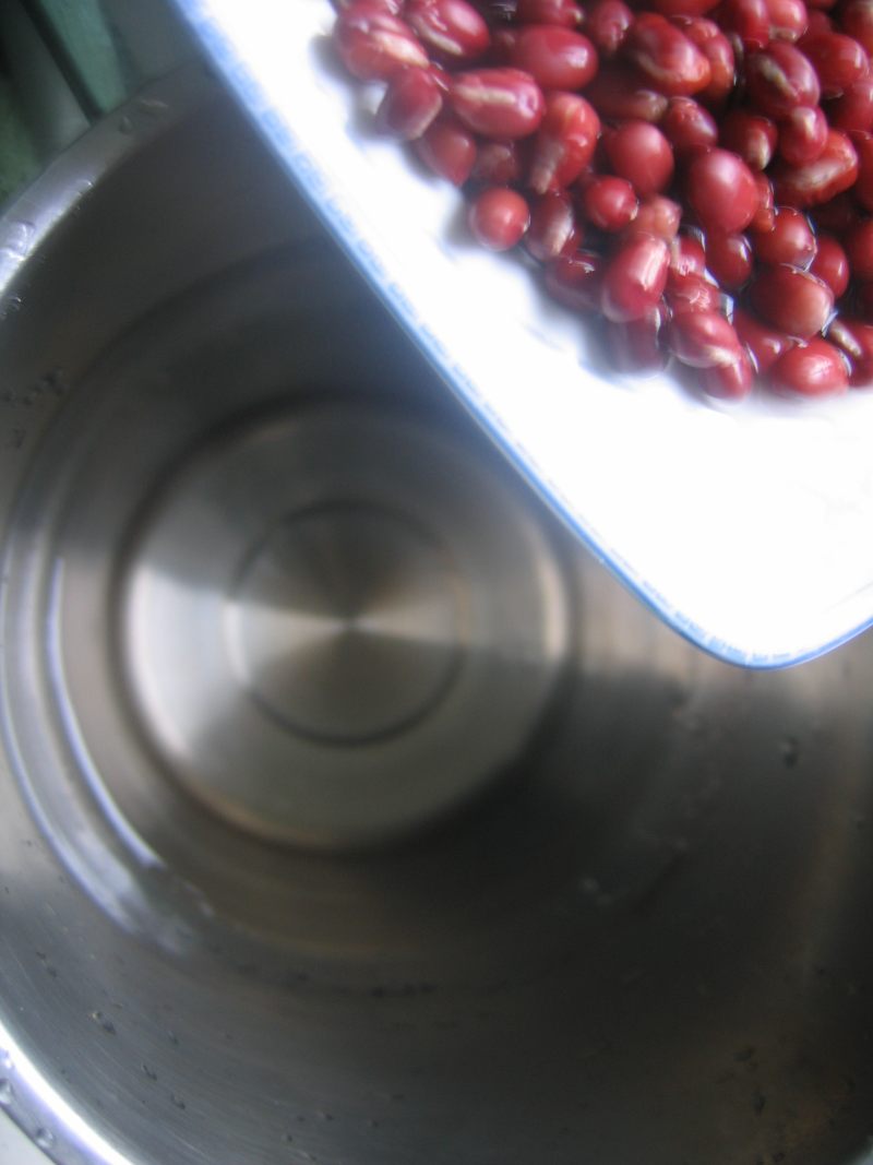 Steps for Making Red Bean Milk