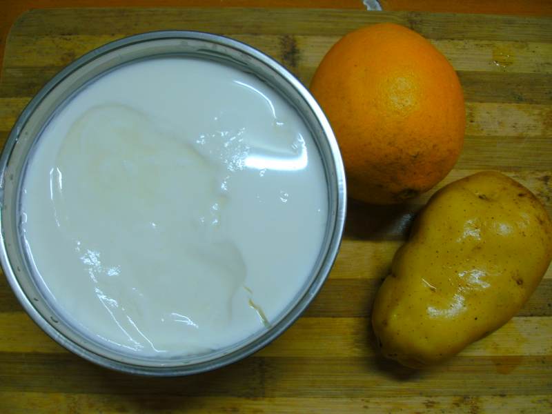 Steps for Making Fresh Orange Mashed Potatoes