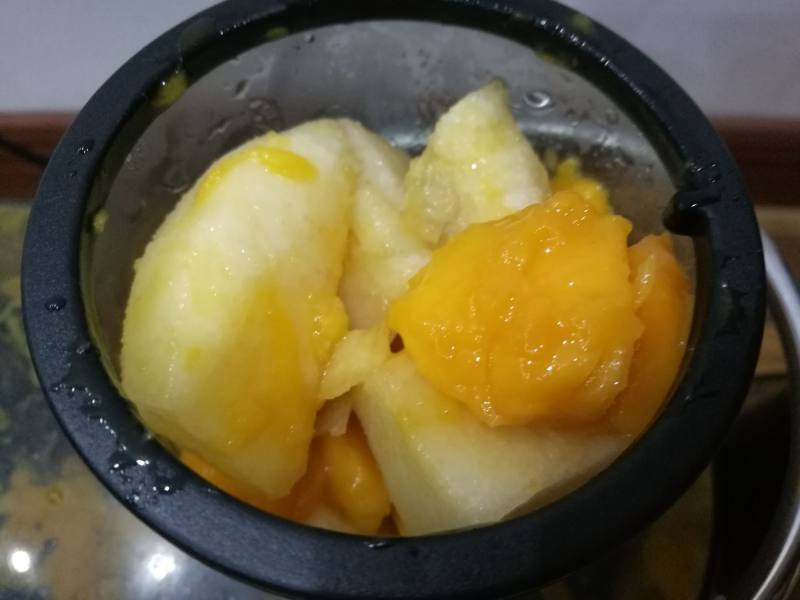 Snow Pear Mango Juice Cooking Steps