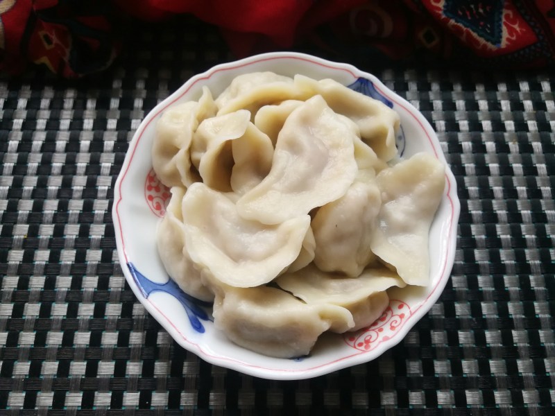 Carrot Mushroom Pork Dumplings