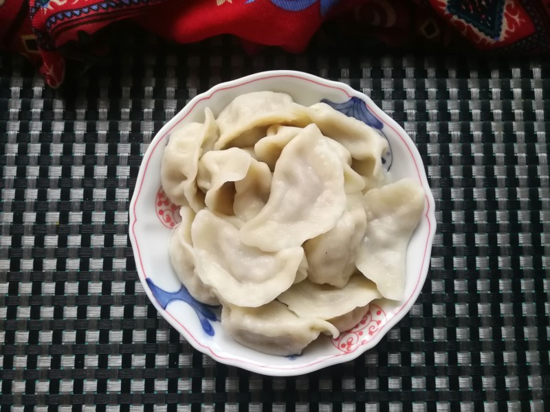 Carrot Mushroom Pork Dumplings