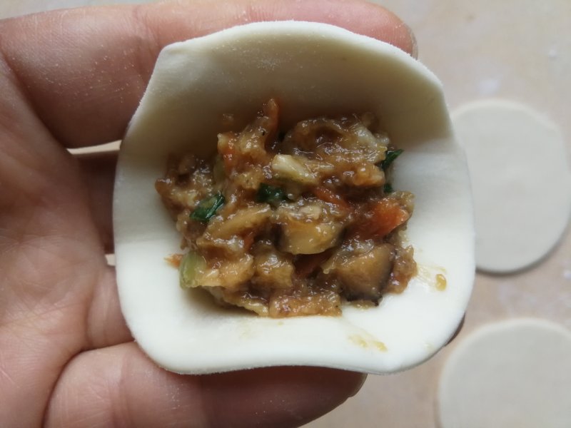 Steps for Cooking Carrot Mushroom Pork Dumplings