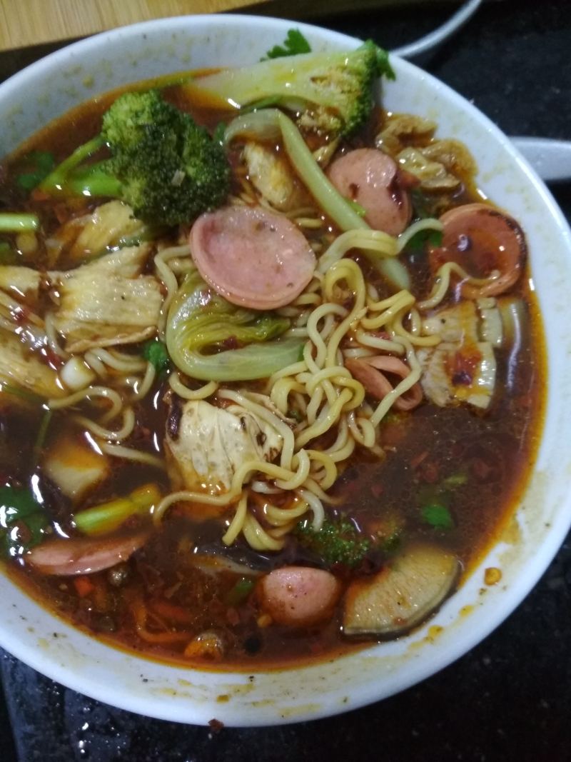 Sour and Spicy Noodles