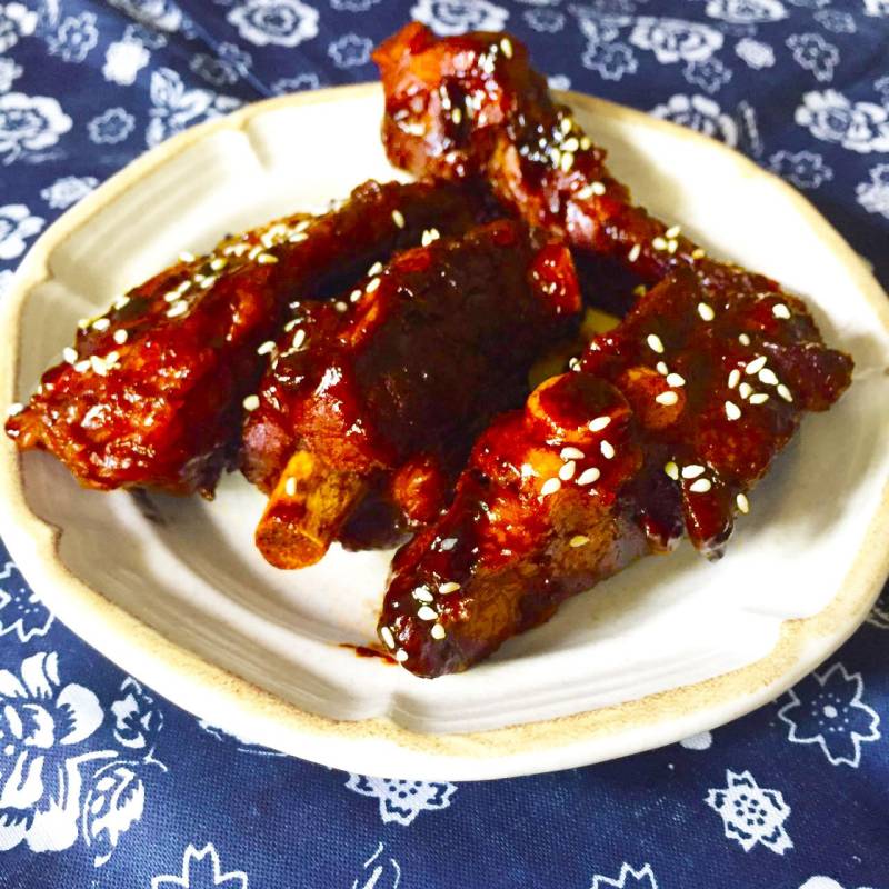 Sweet and Sour Spare Ribs - Oil-Free Braised Ribs