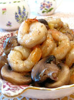 Steps for making Shrimp and Mushroom Stir Fry