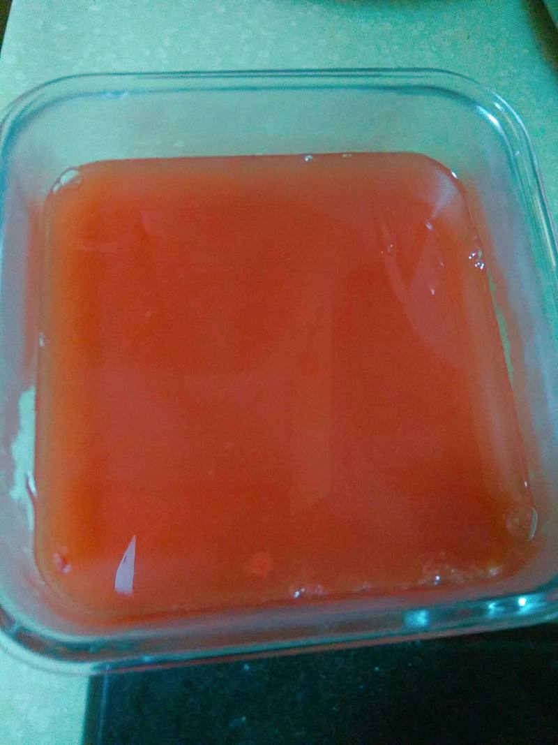 Steps to make Green Tea Watermelon Jelly