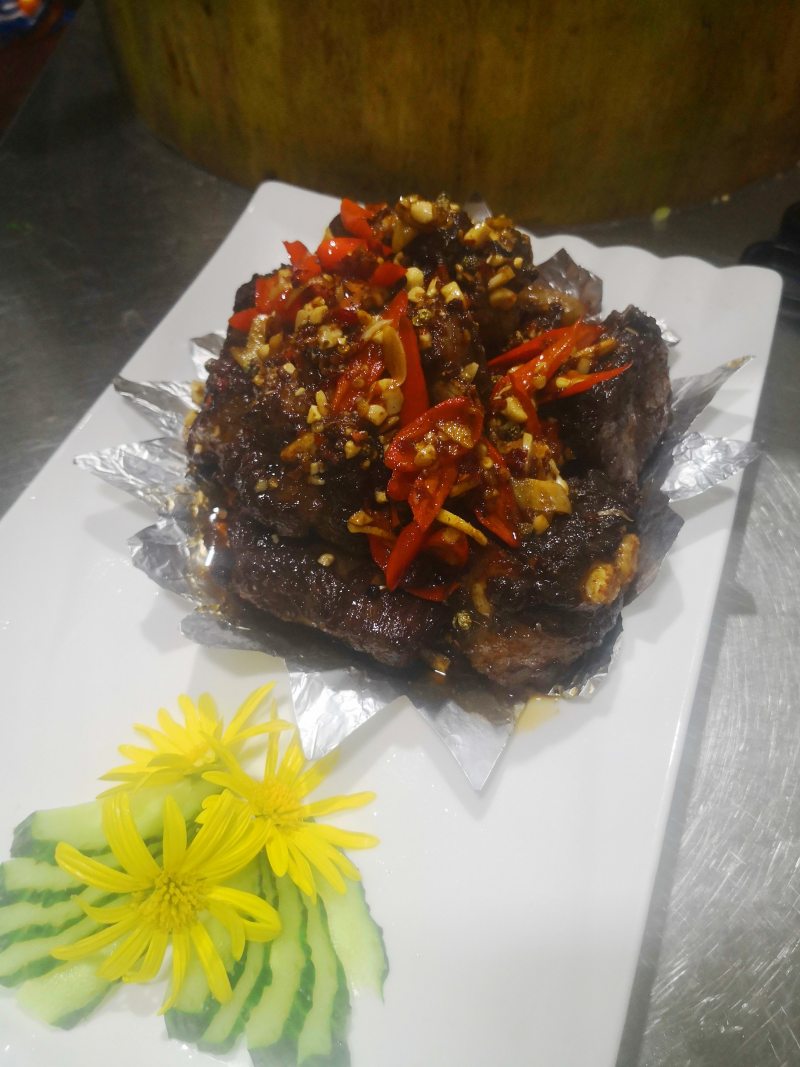 Hand-Torn Spicy Pork Ribs