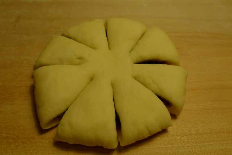 Steps for Making Red Bean Flower Bread