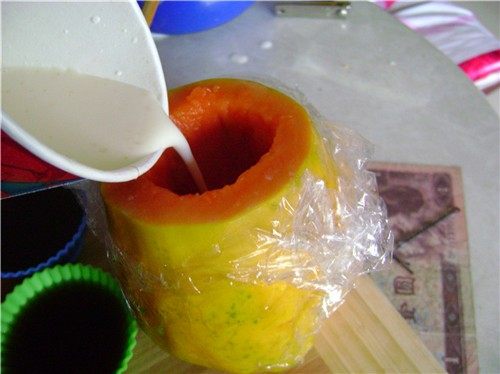 Steps for Making Papaya Milk