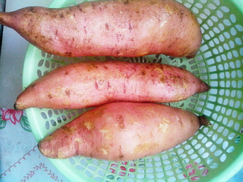 Steps for Baked Sweet Potatoes