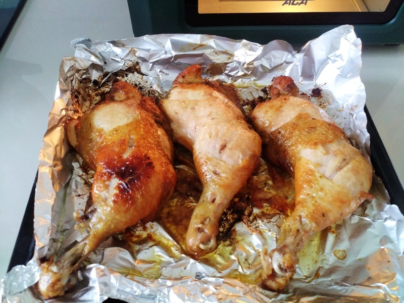 Air Fryer Grilled Chicken Legs