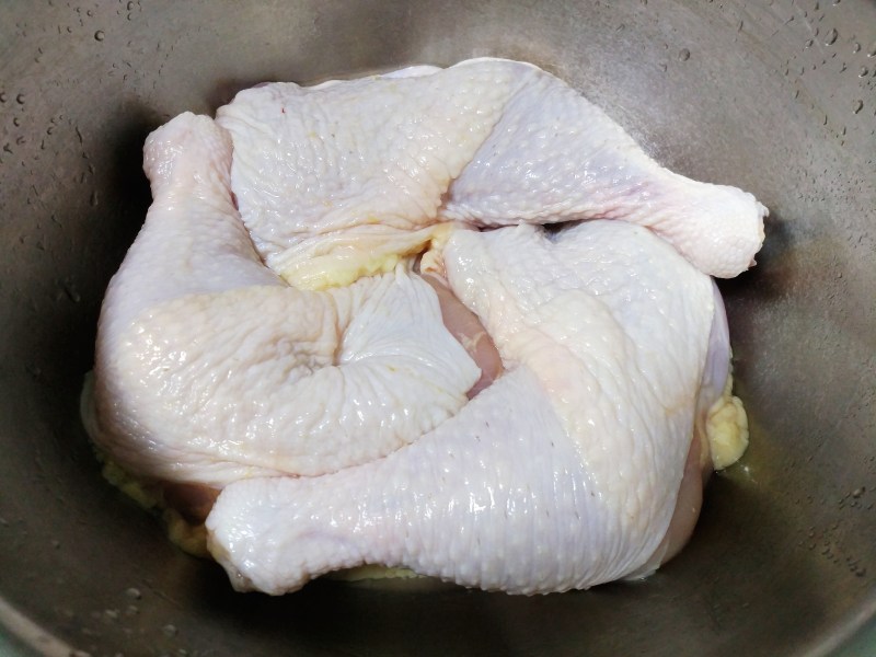 Steps for Making Air Fryer Grilled Chicken Legs