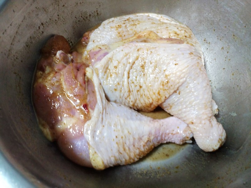 Steps for Making Air Fryer Grilled Chicken Legs