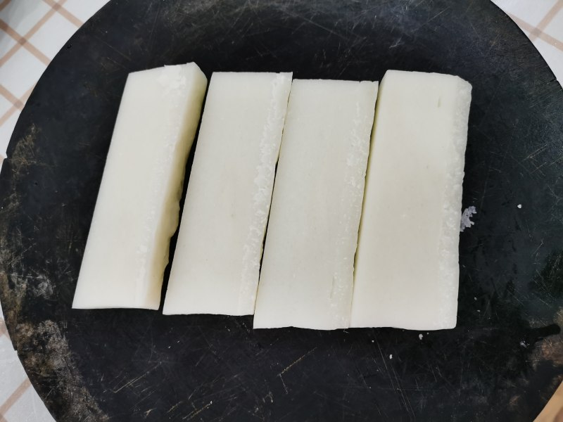 Steps for making Grilled Rice Cake