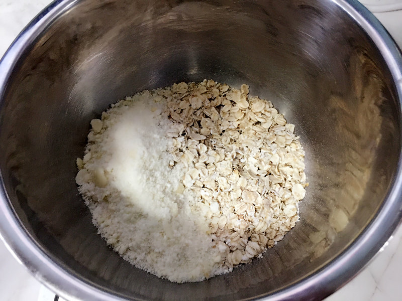Steps for Making Oat Almond Cookies