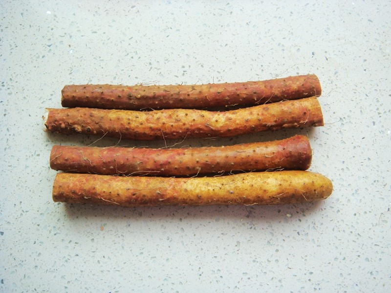 Steps for Making Roasted Yam Slices