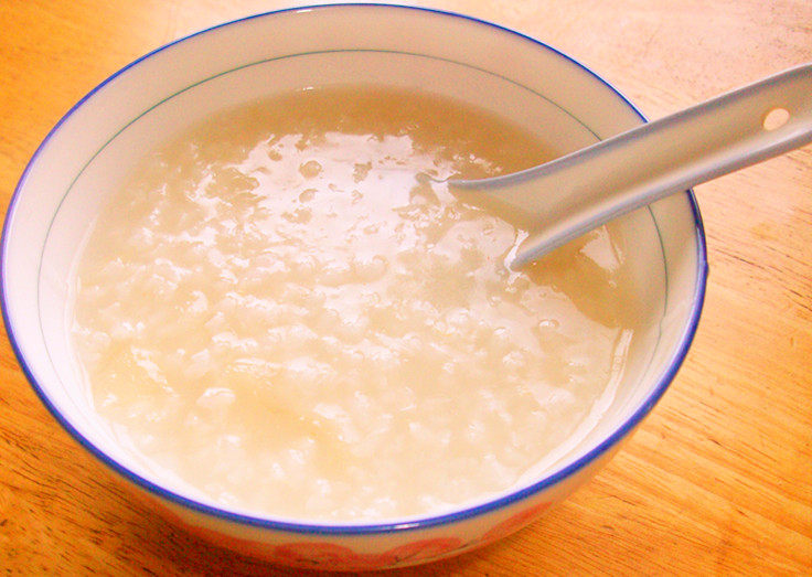 Chinese Yam and Tremella Porridge