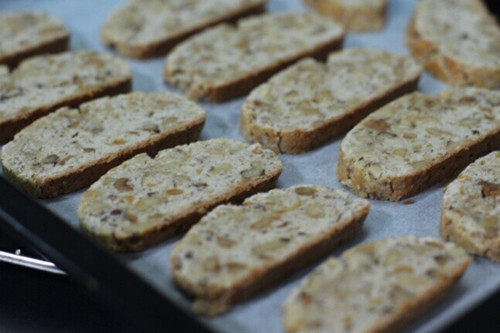 Italian Biscotti Making Steps