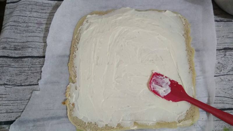 Watermelon Cake Making Steps