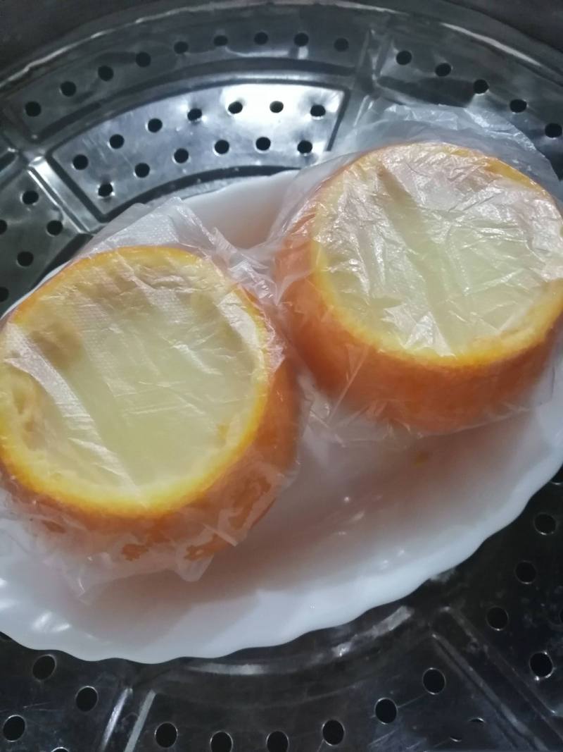 Steps to Make Orange Steamed Egg