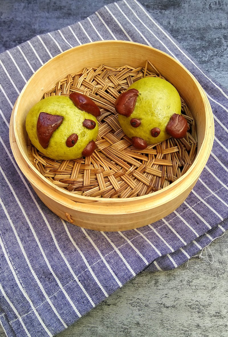 Black Sesame Puppy Buns