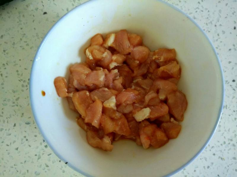 Stir-Fried Bread Cubes Cooking Steps