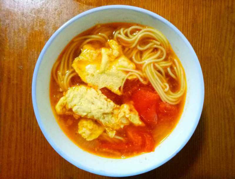 Light Dinner - Quick Hand-Pulled Noodle Soup