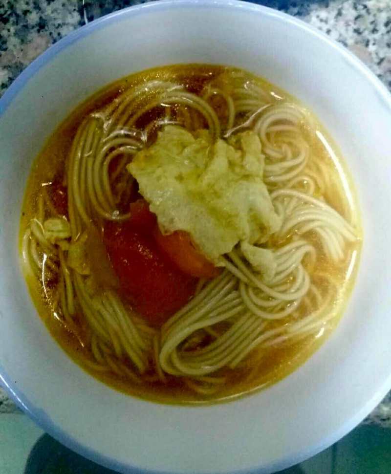 Light Dinner - Quick Hand-Pulled Noodle Soup