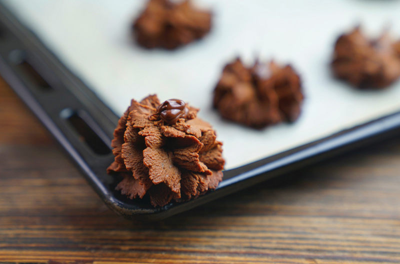 Steps for Making Chocolate Cookies