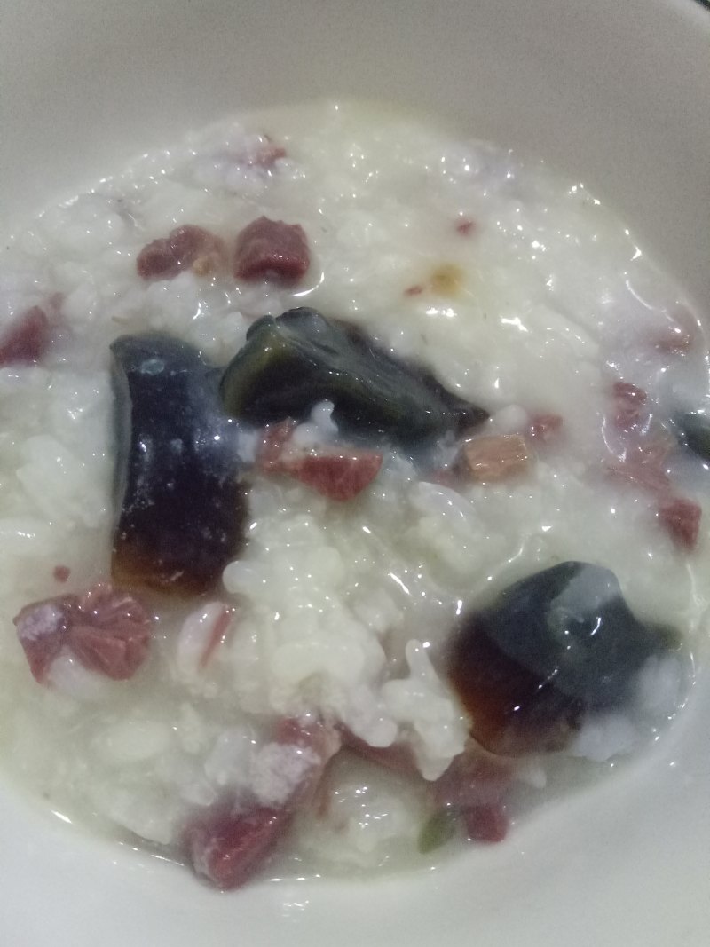 Century Egg and Lean Pork Congee