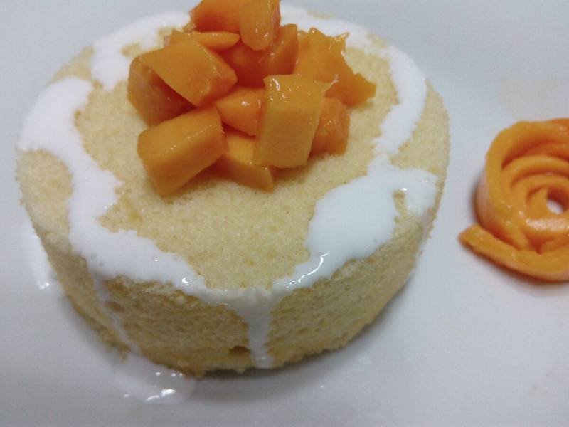 Step-by-Step of Making 4-Inch Chiffon Cake